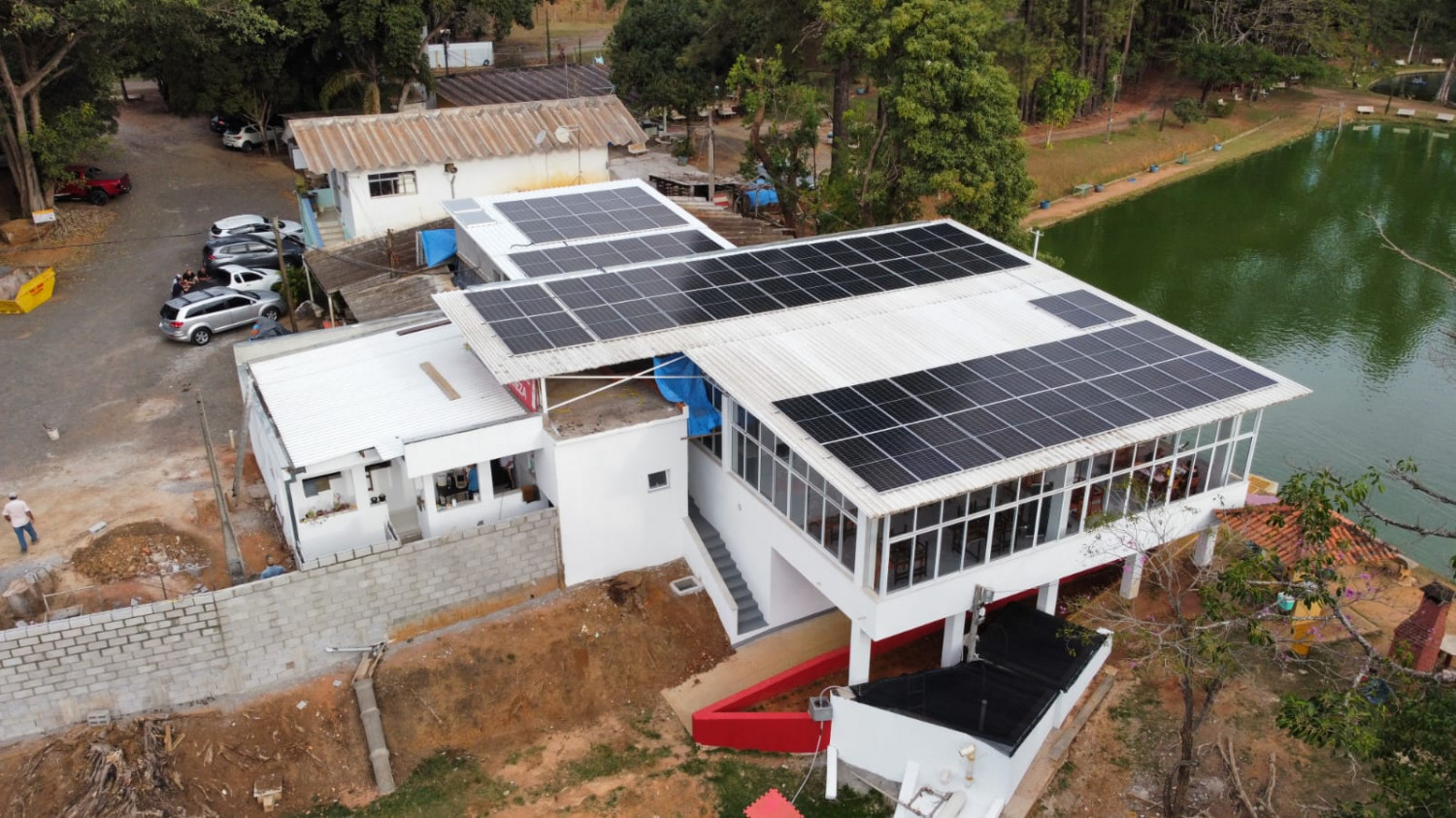 Sistema Fotovoltaico - Pesque e Pague Santa Tereza - Indaiatuba